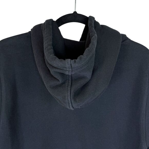 Hurley Black with gray and white screen print sweatshirt with hood Size Small - Picture 9 of 11